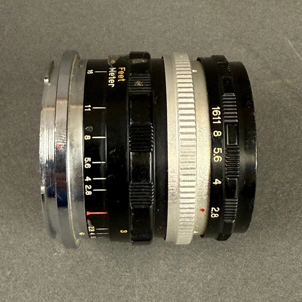 Yashica Super Yashinon-R 35mm f2.8 Lens Yashica Pentamatic lens mount
